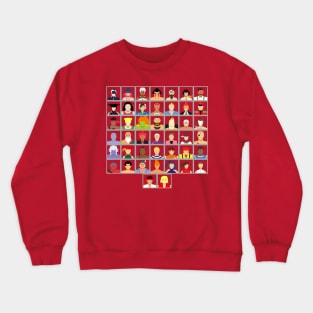 Select Your Character - Ultra Street Fighter 4 (Square) Crewneck Sweatshirt